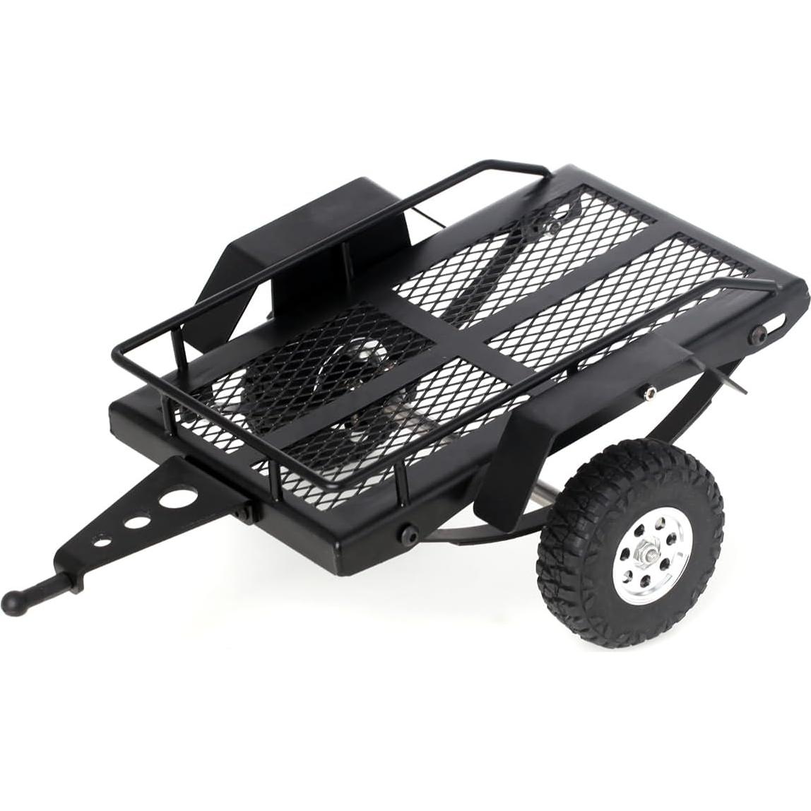 Remolque de Aluminio LCX Racing para Coche RC TRX4M SCX24