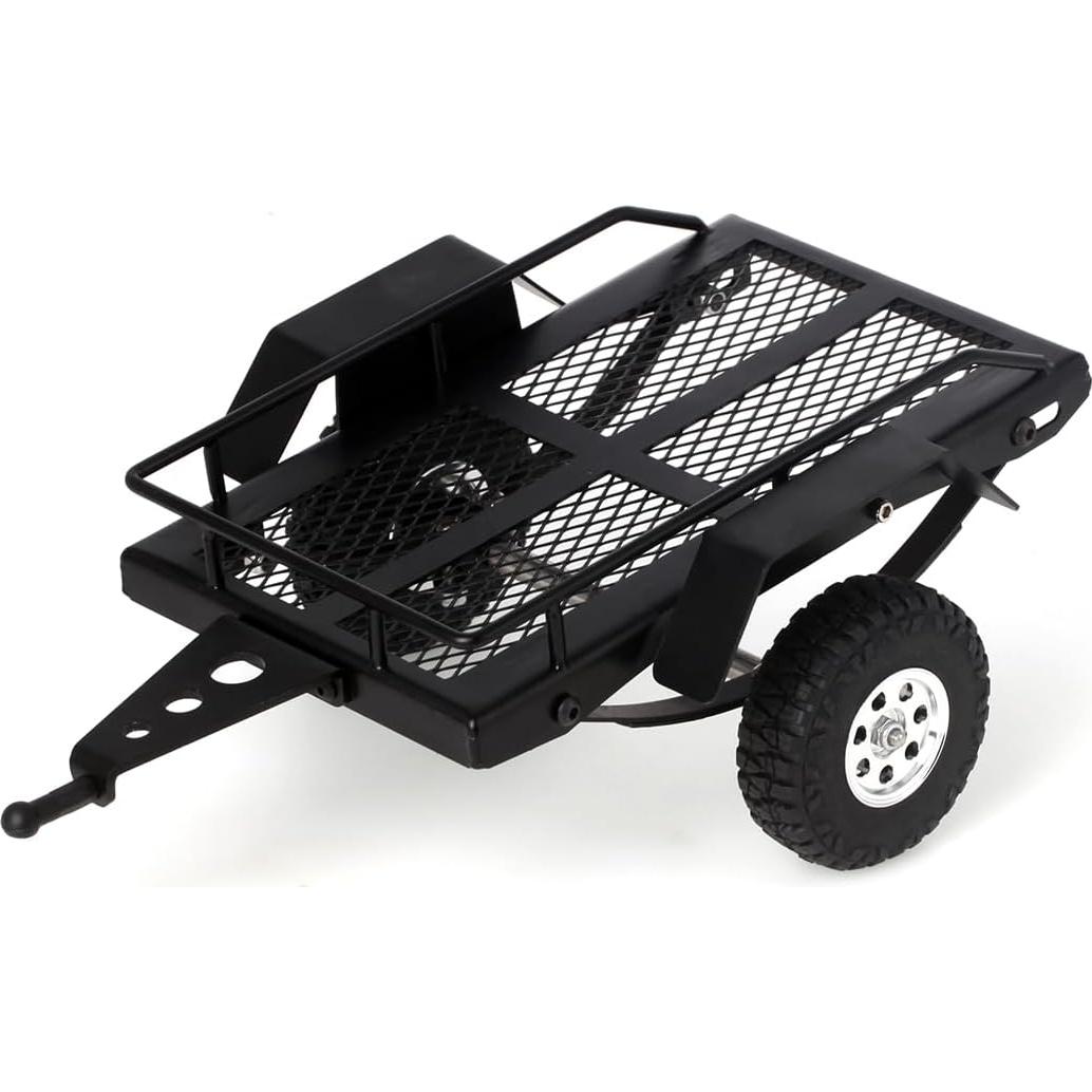 Remolque de Aluminio LCX Racing para Coche RC TRX4M SCX24