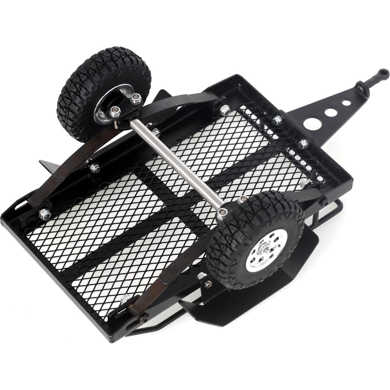 Remolque de Aluminio LCX Racing para Coche RC TRX4M SCX24