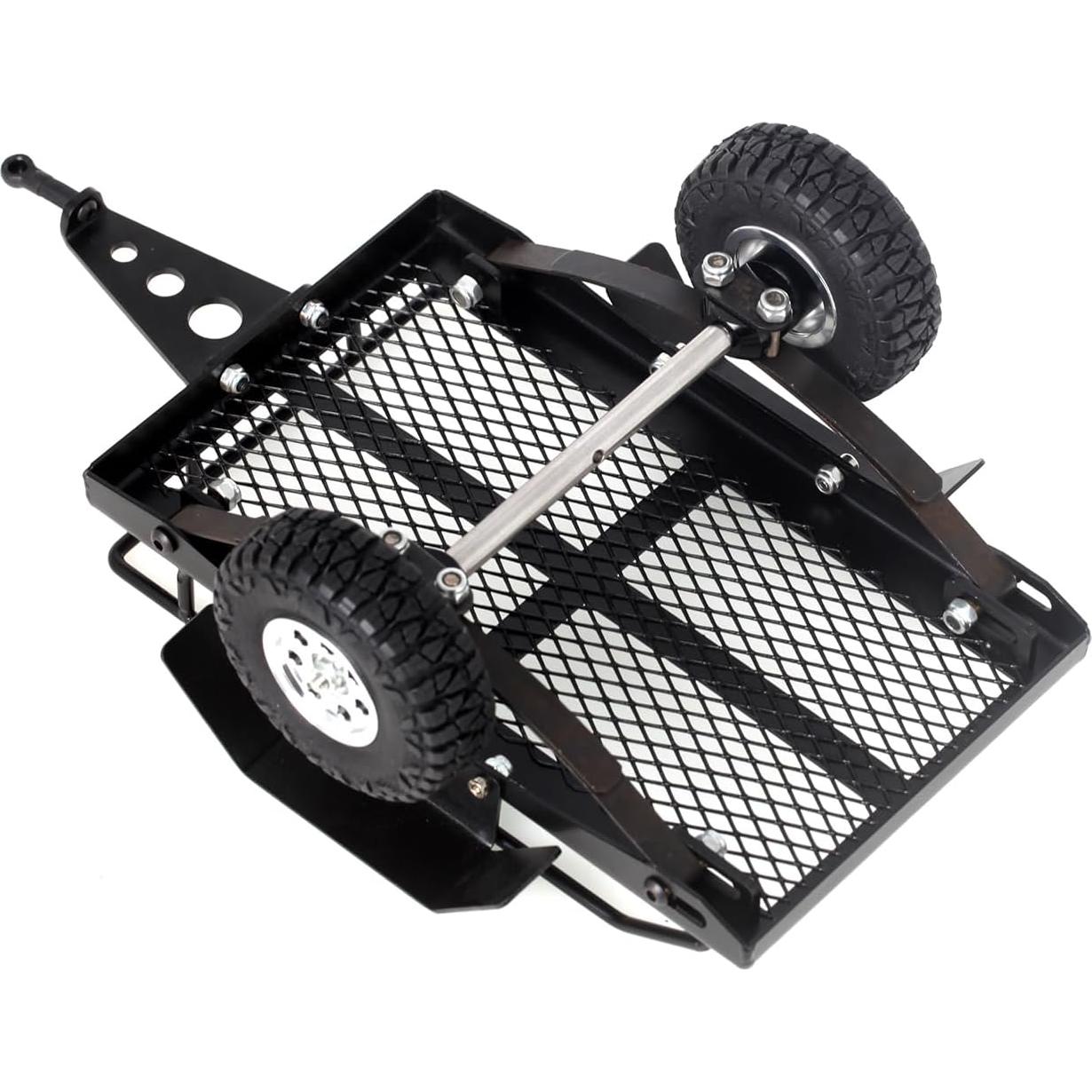 Remolque de Aluminio LCX Racing para Coche RC TRX4M SCX24