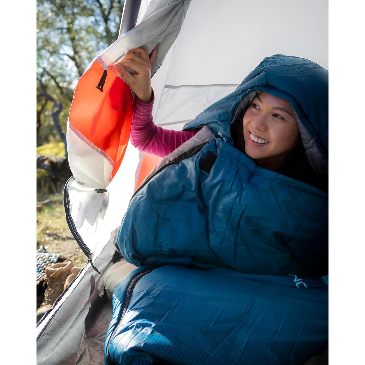 Saco de Dormir ALPS Mountaineering Vibe +20 Aguamarina