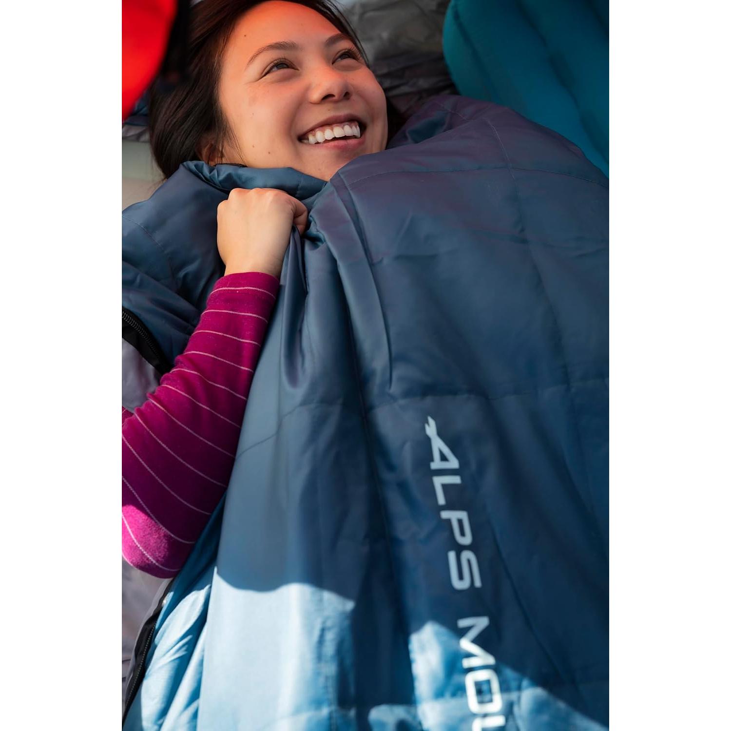 Saco de Dormir ALPS Mountaineering Vibe +20 Aguamarina