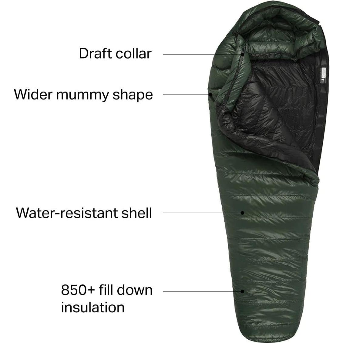 Saco de dormir momia Western Mountaineering Badger 15°C