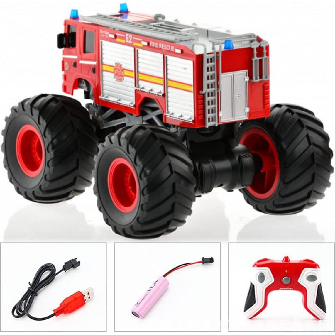 Camión Monstruo RC Liberty Imports 1:18 con Luces y Sonidos