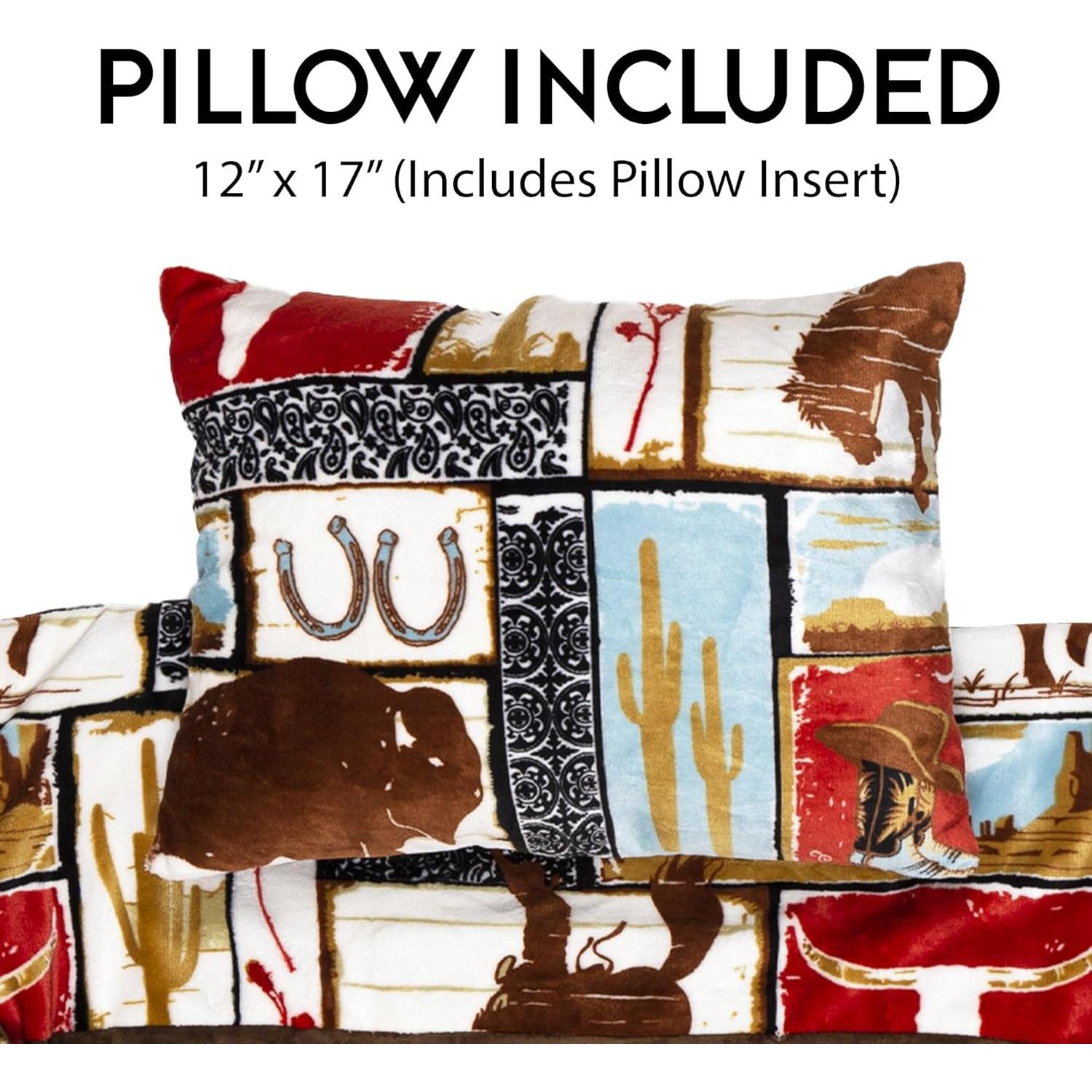 Bolsa de Sueño Carstens para Niños con Almohada Vintage Western