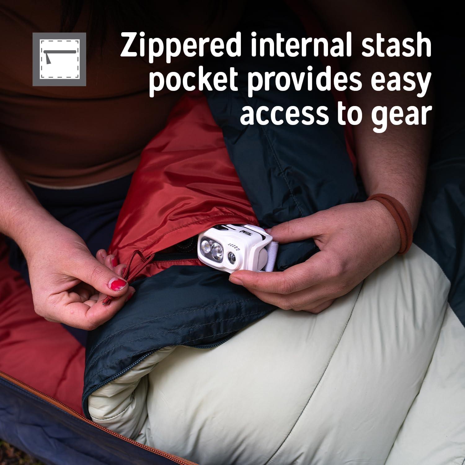 Saco de dormir Kelty Cosmic 20 Synthetic 3 Estaciones Azul