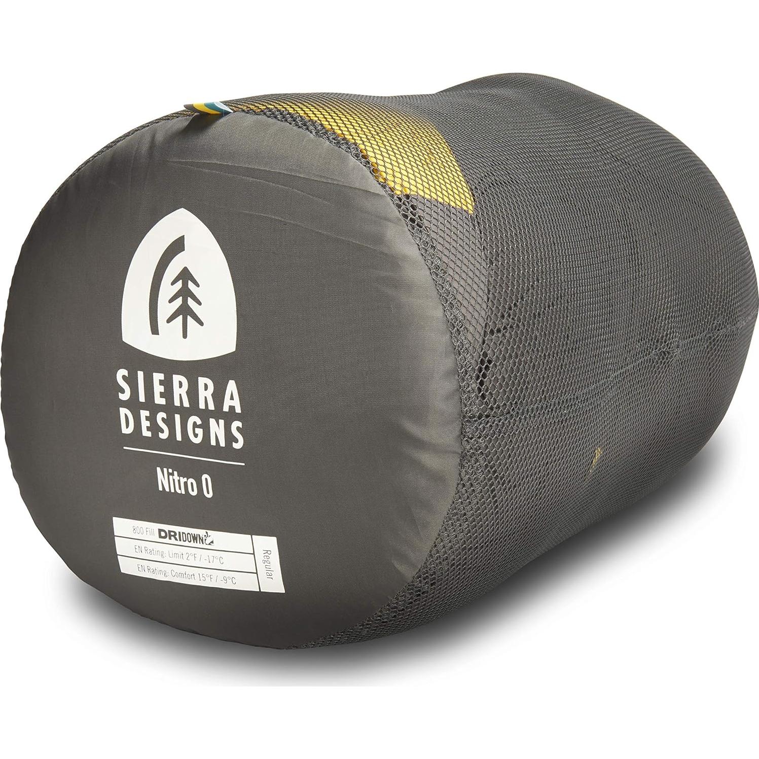 Saco de Dormir Ultraligero Sierra Designs Nitro 0°C DriDown