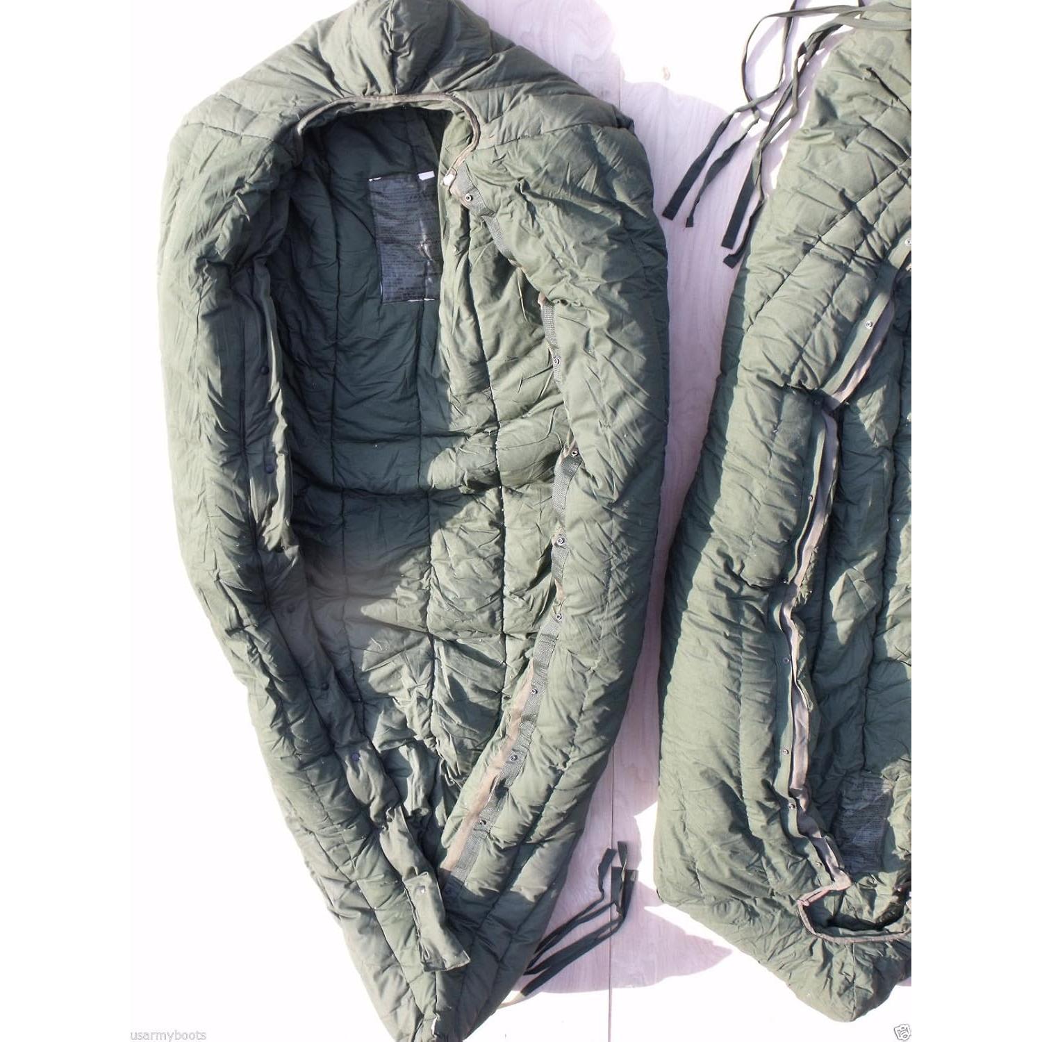 Saco de Dormir Militar Tennier Gilette -29°C Verde OD 213 cm