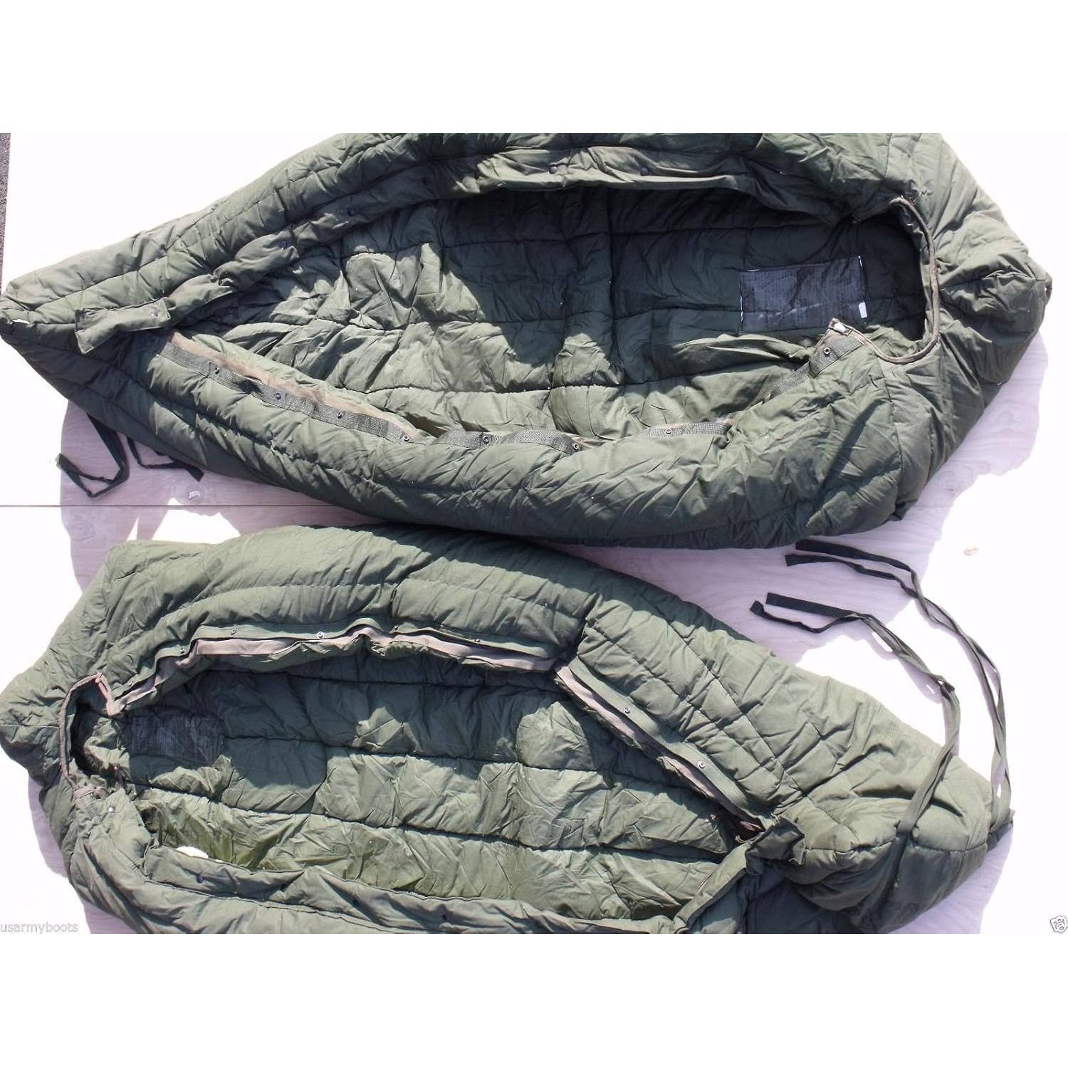 Saco de Dormir Militar Tennier Gilette -29°C Verde OD 213 cm
