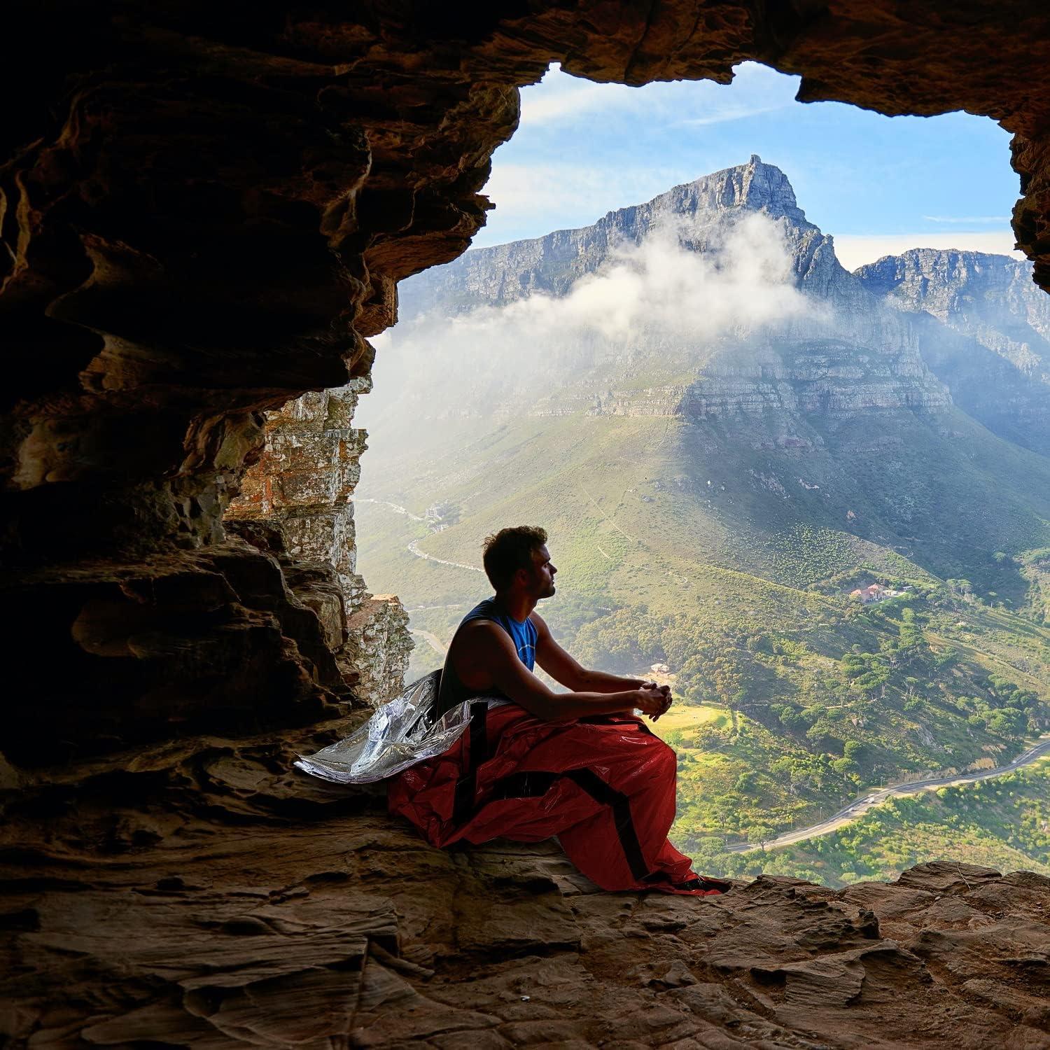 Saco de Dormir de Emergencia Bivy Leberna - Paquete de 4
