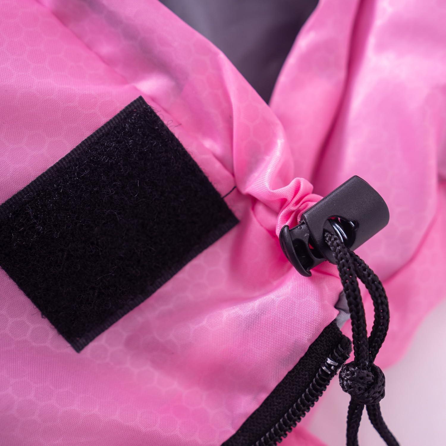 Saco de Dormir Doble HTMEYBG Rosa 220x150 cm 3 Temporadas