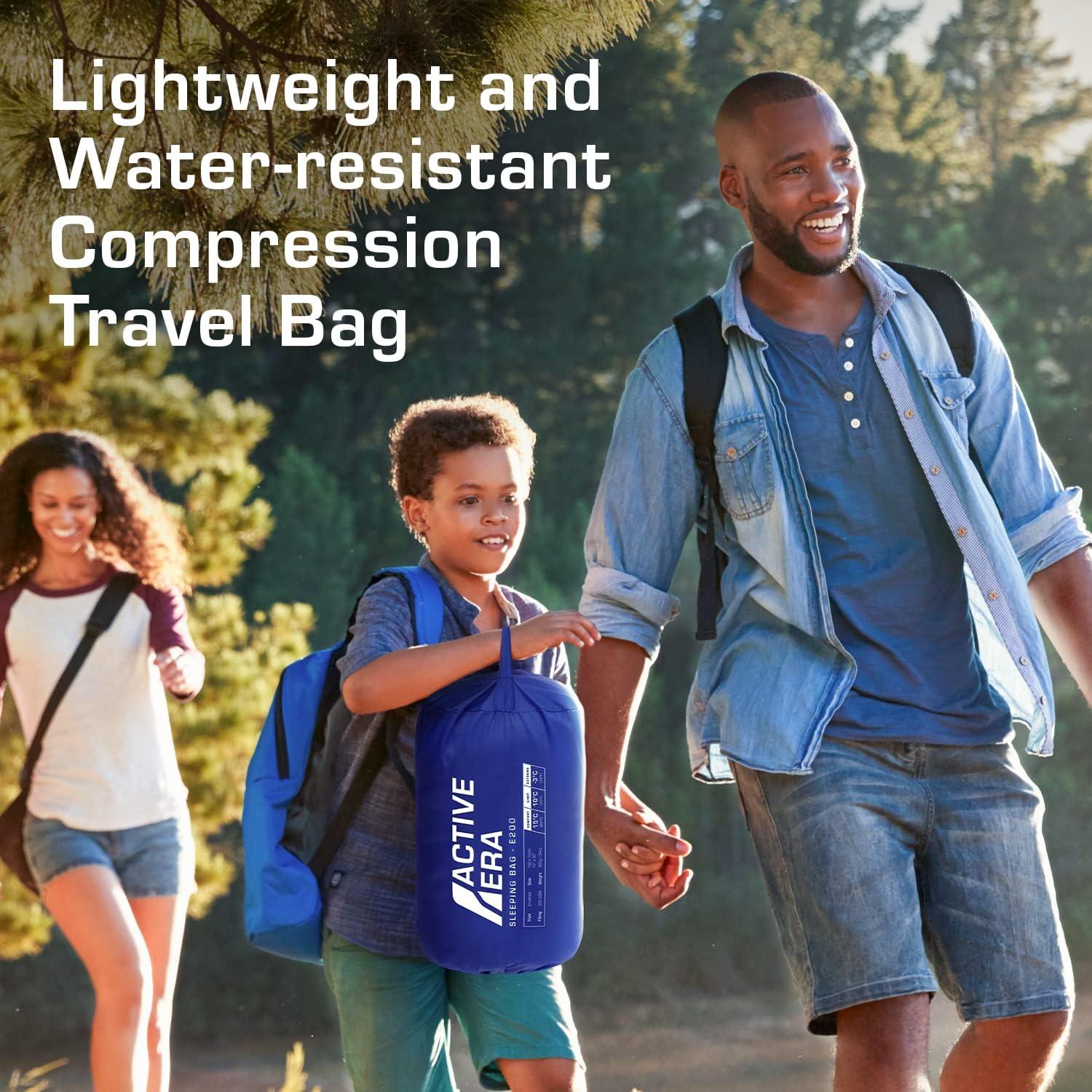 Saco de dormir ultraligero Active Era 200GSM para camping