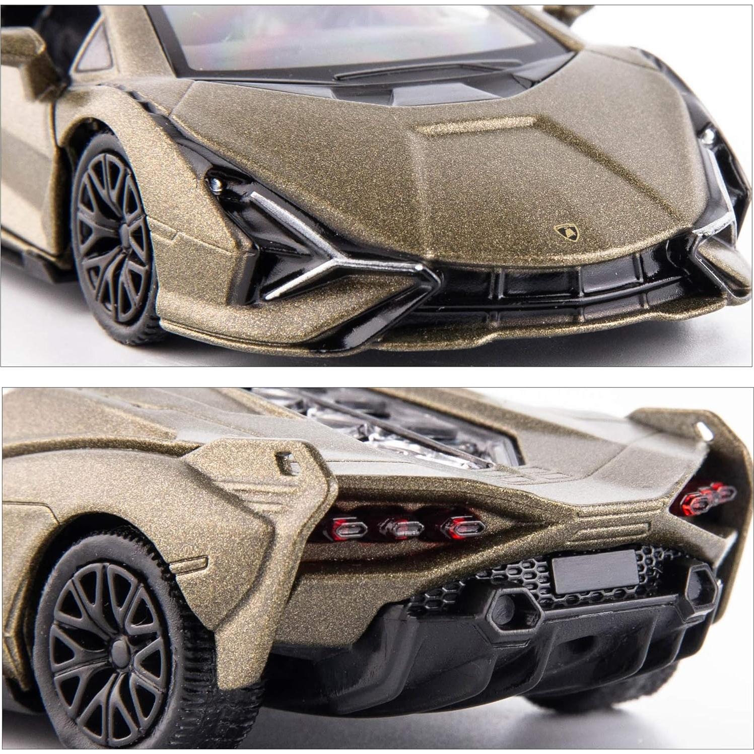 Coche de Juguete Lamborghini Sián FKP37 1:36 Retroceso