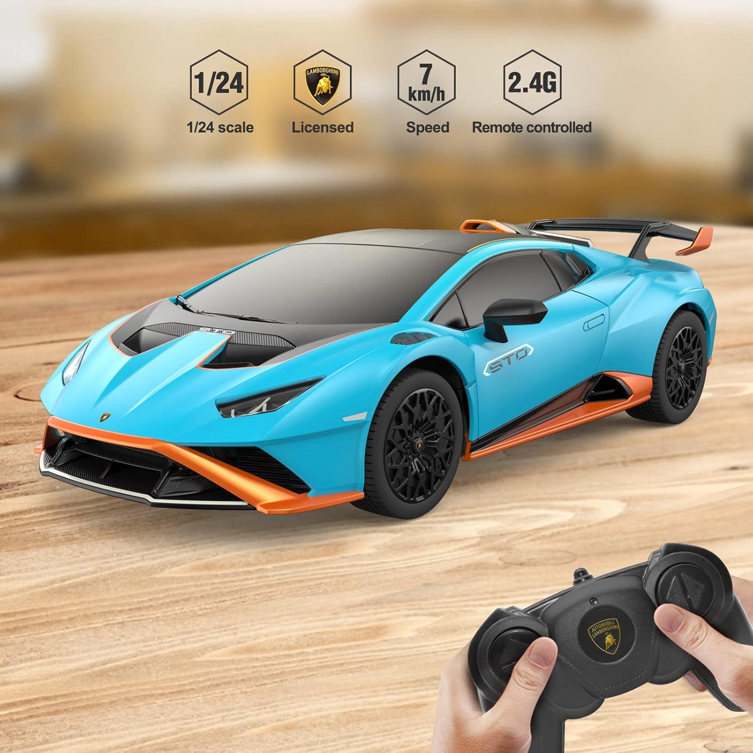 Coche RC Rastar Lamborghini Huracan STO 1:24 Control Remoto