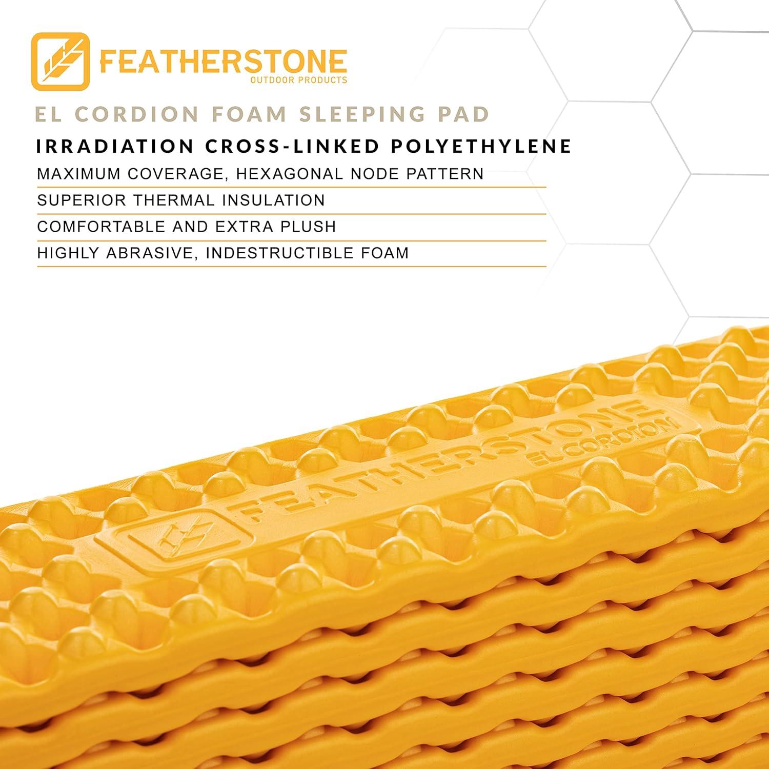 Colchoneta Aislante Featherstone El Cordion 2.1 para Acampada