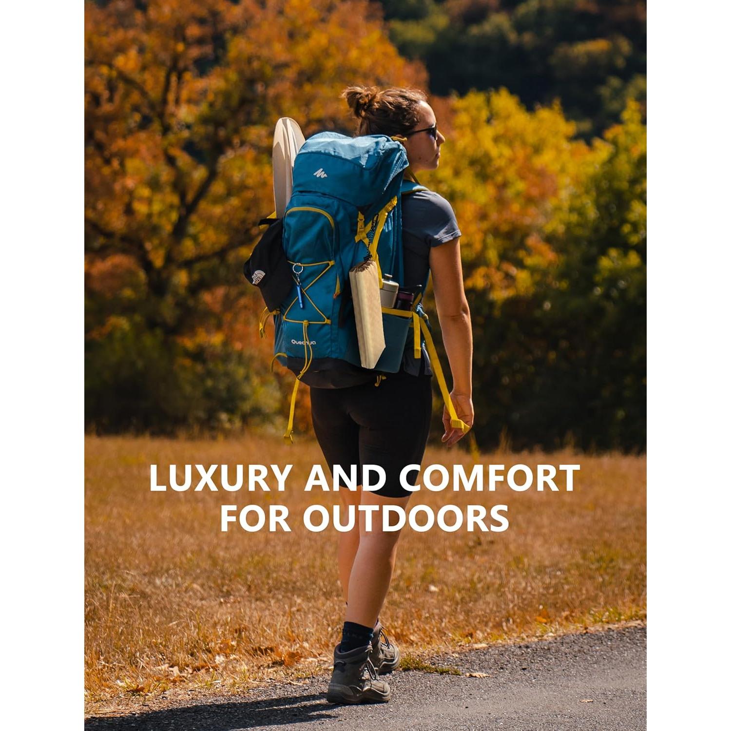 Cojín de Asiento HAFITH SP001 2Pack Azul/Naranja Impermeable