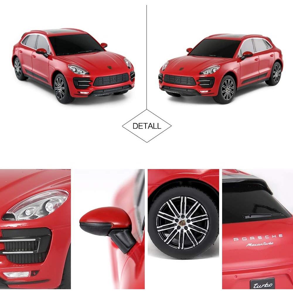 Coche RC Rastar Porsche Macan Turbo 1:24 Control Remoto