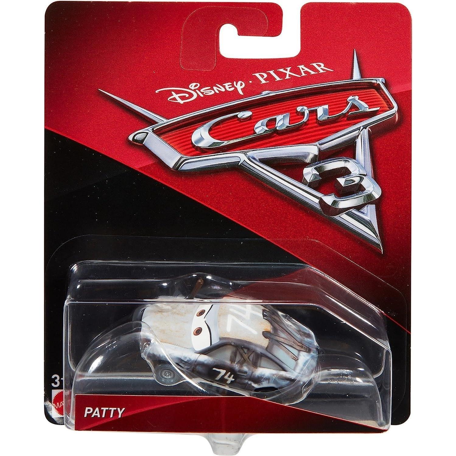 Vehículo Diecast Disney Cars 3 Patty 8cm Mattel