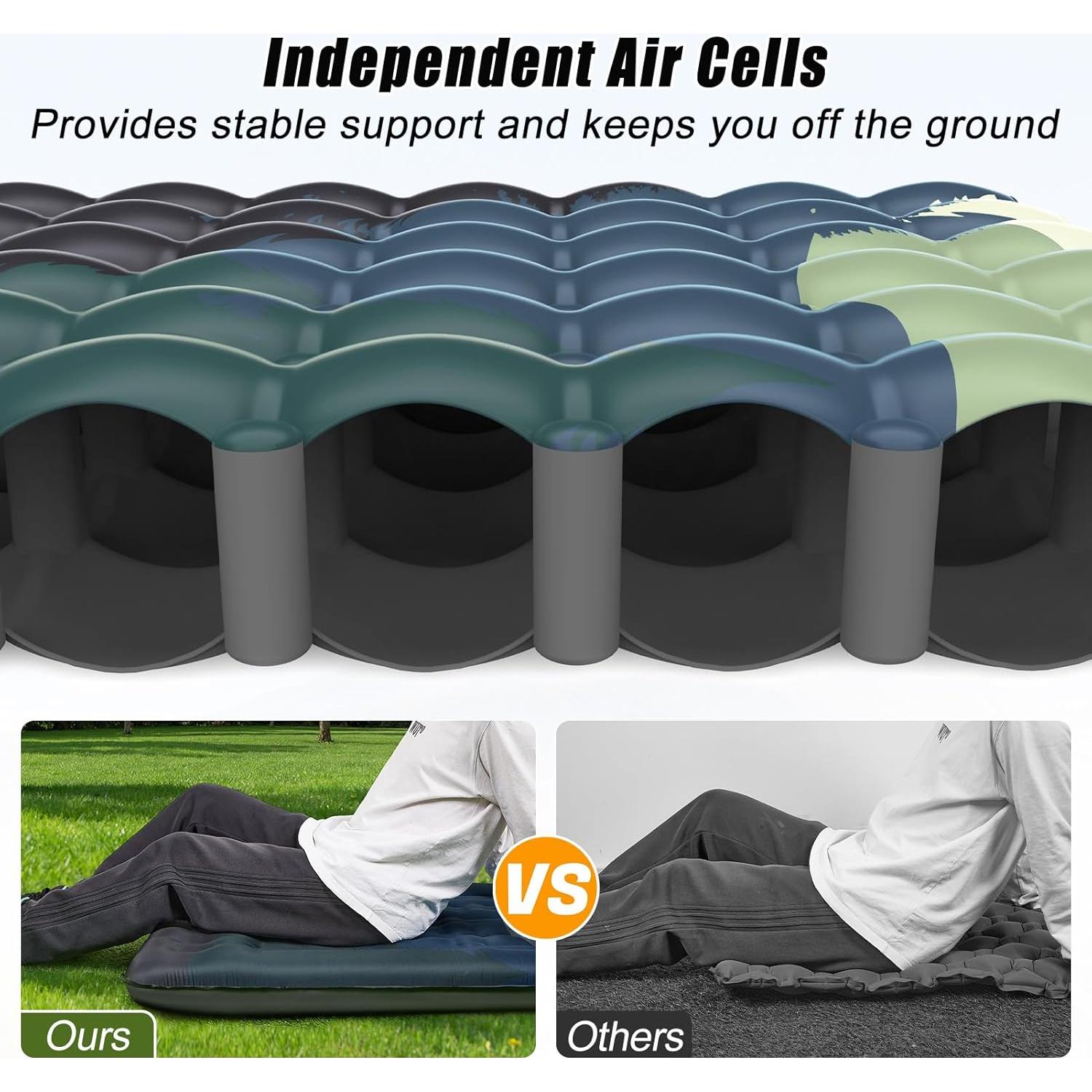 Colchón Inflable Camping PickyNproud XZIJ004201 12.7 cm