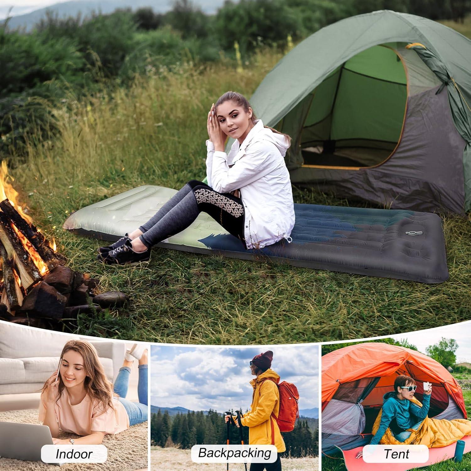 Colchón Inflable Camping PickyNproud XZIJ004201 12.7 cm