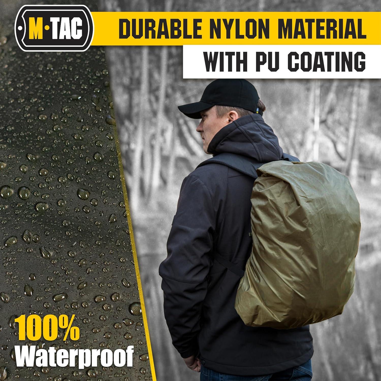 Cubierta de Lluvia M-Tac Impermeable para Mochila 30-40L