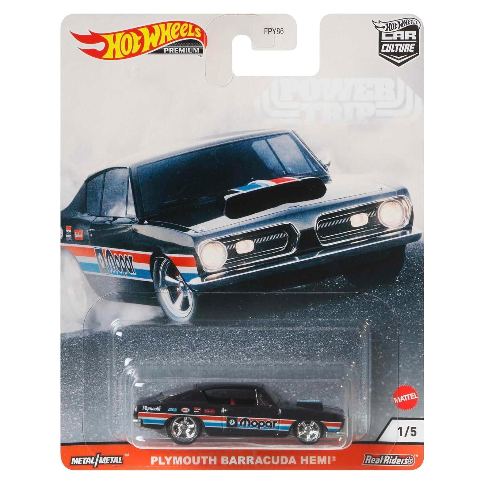Hot Wheels Barracuda 1:64 Colección Premium Mattel