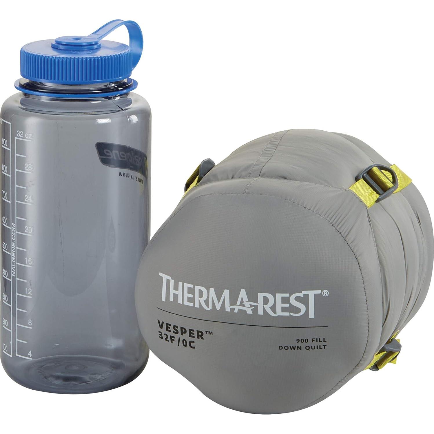 Saco de dormir Therm-a-Rest Vesper 0C Gris para Camping