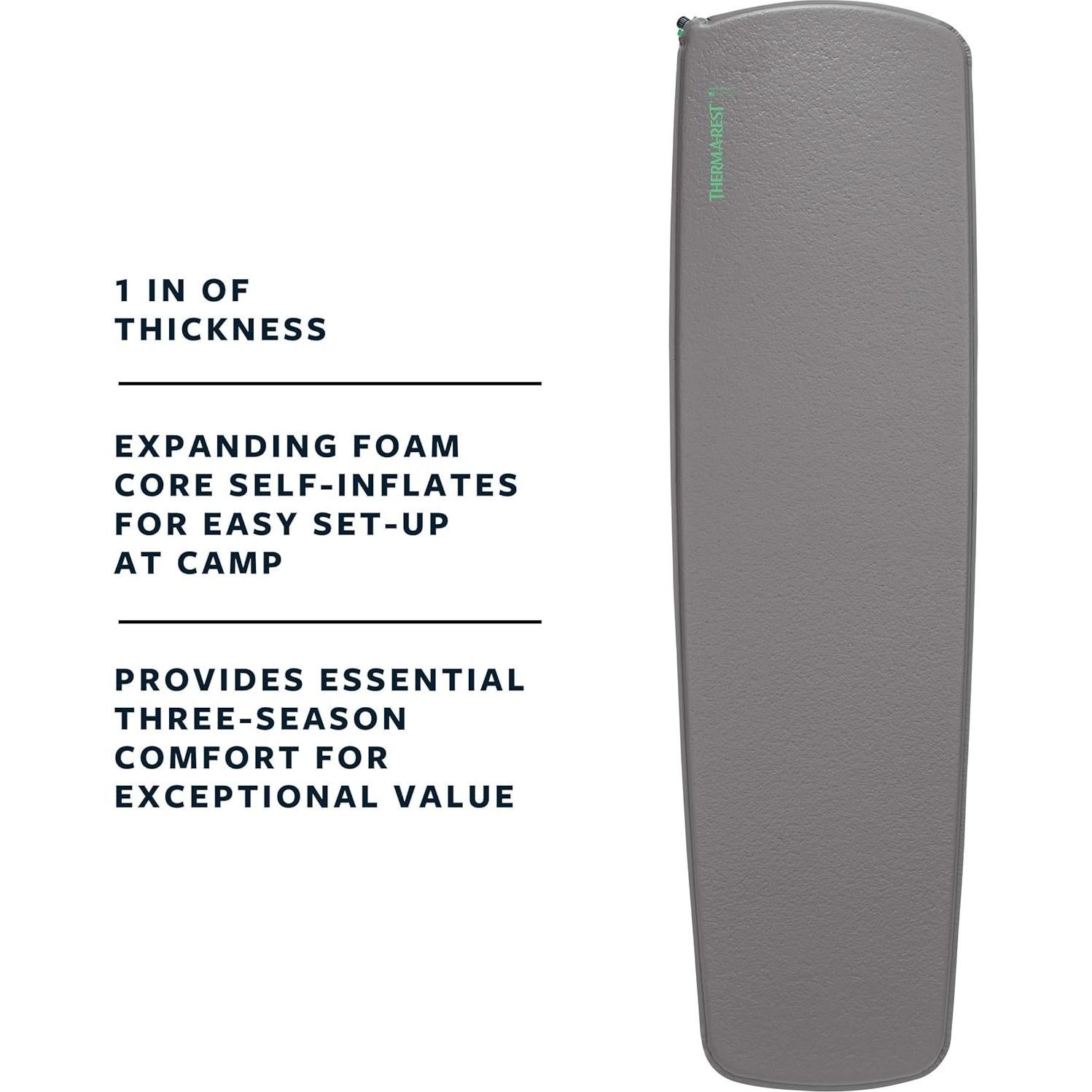 Colchón de Camping Therm-a-Rest Trail Scout WingLock 196x63.5cm