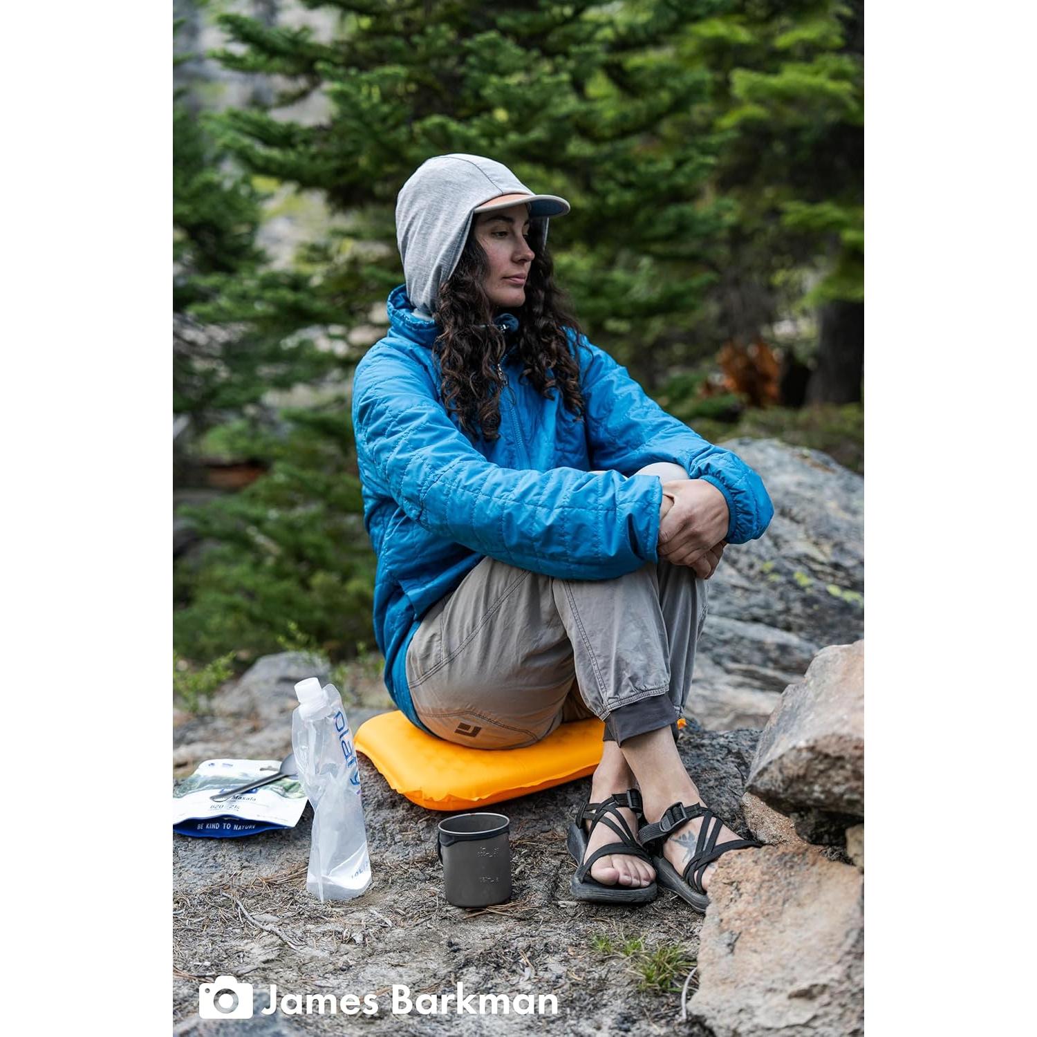 Lite Seat Ultralight Inflatable Seat Cushion, Blue , 13 x 16 Inches