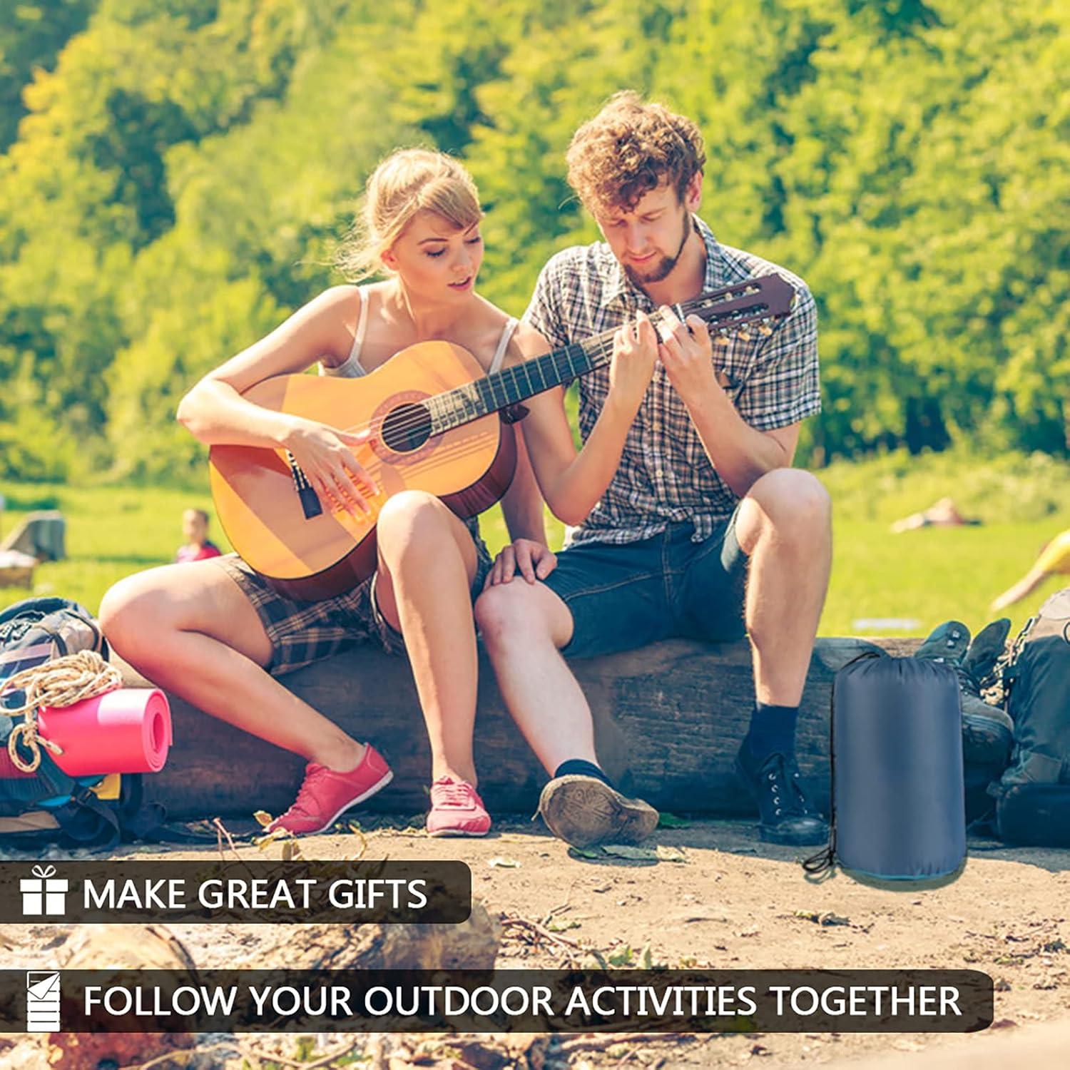 Saco de dormir Uniqwamer 3 temporadas impermeable 1 persona