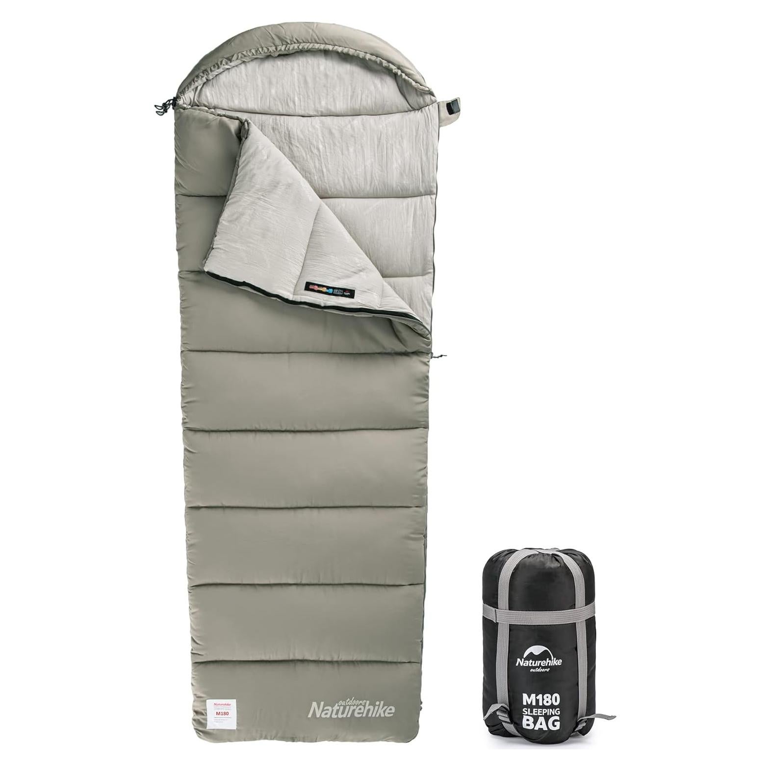 Saco de dormir Naturehike M180 5C Verde Camuflaje 3 Estaciones