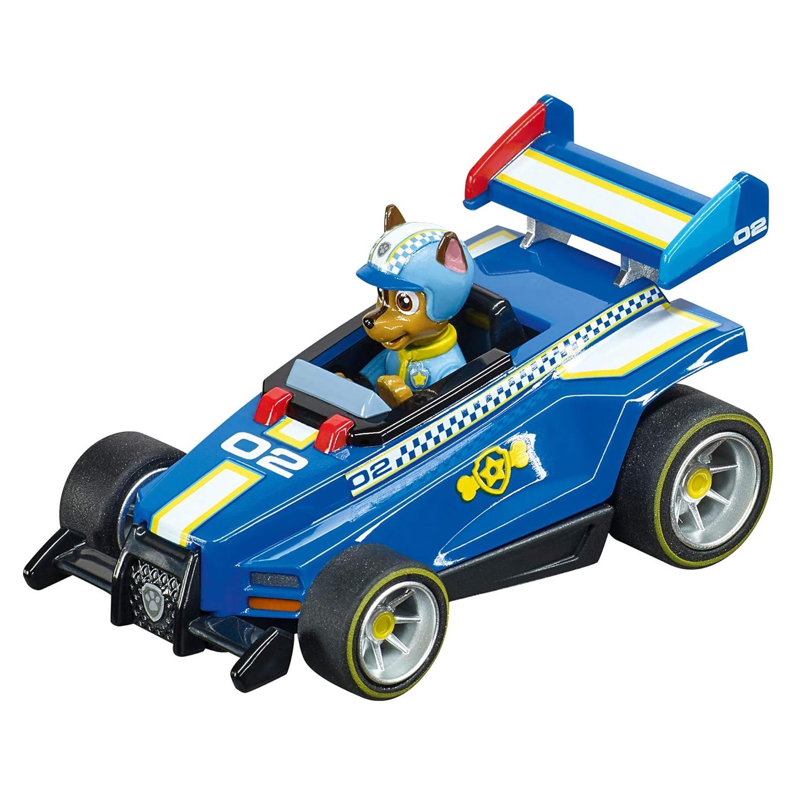 Coche de Slot Carrera GO!!! PAW Patrol Chase 1:43 Azul