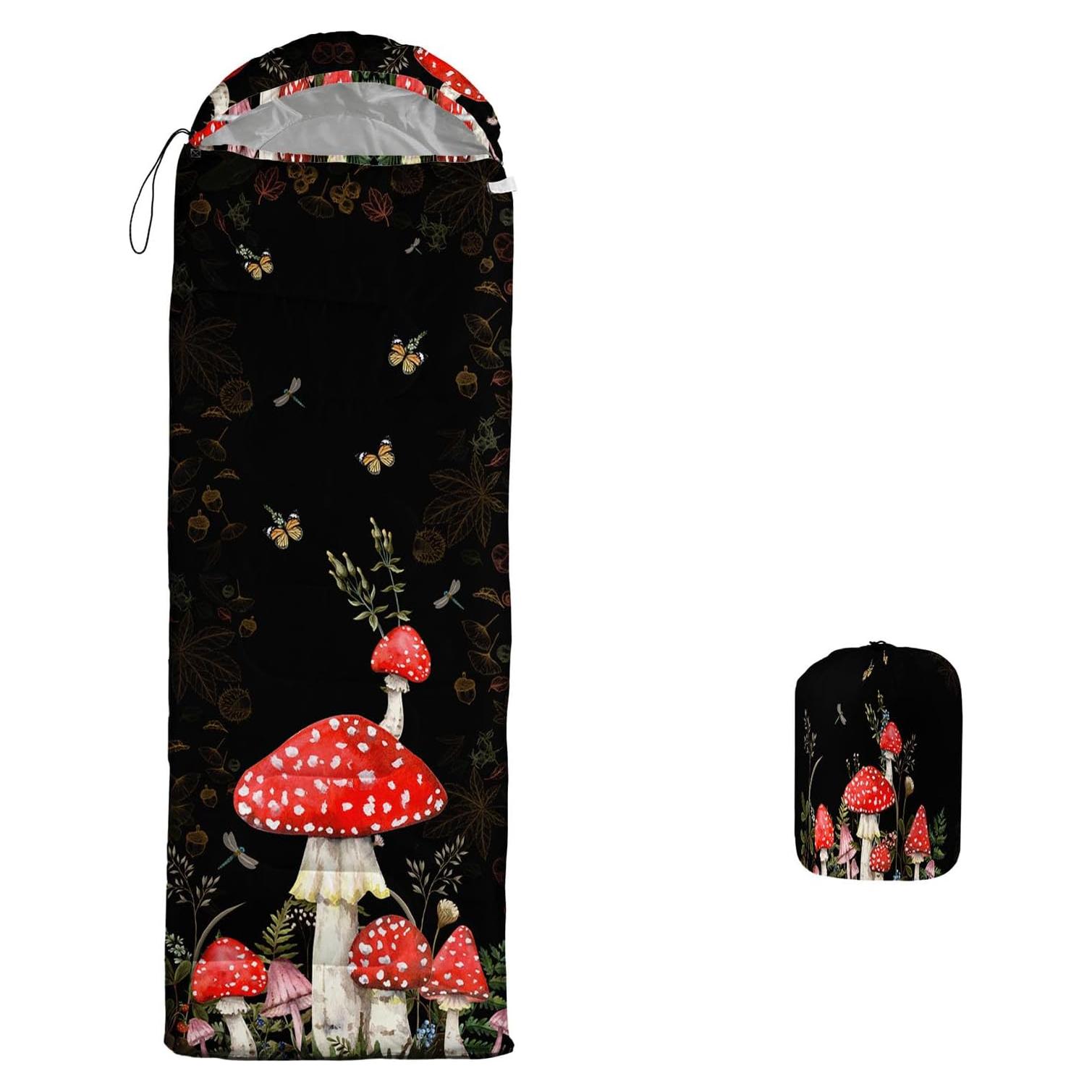 Saco de Dormir XYNHML para Camping 1 Persona Azul 0-25°C