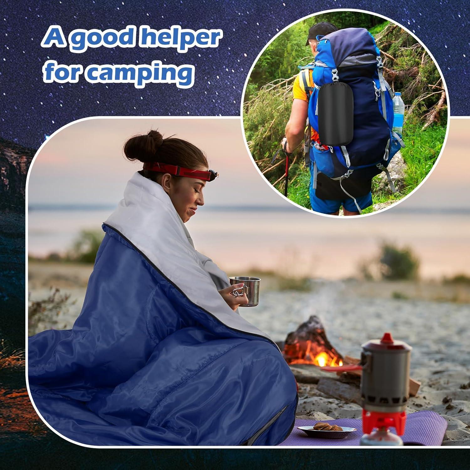 Sacos de Dormir Macarrie 12 Paquetes Impermeables 0°C