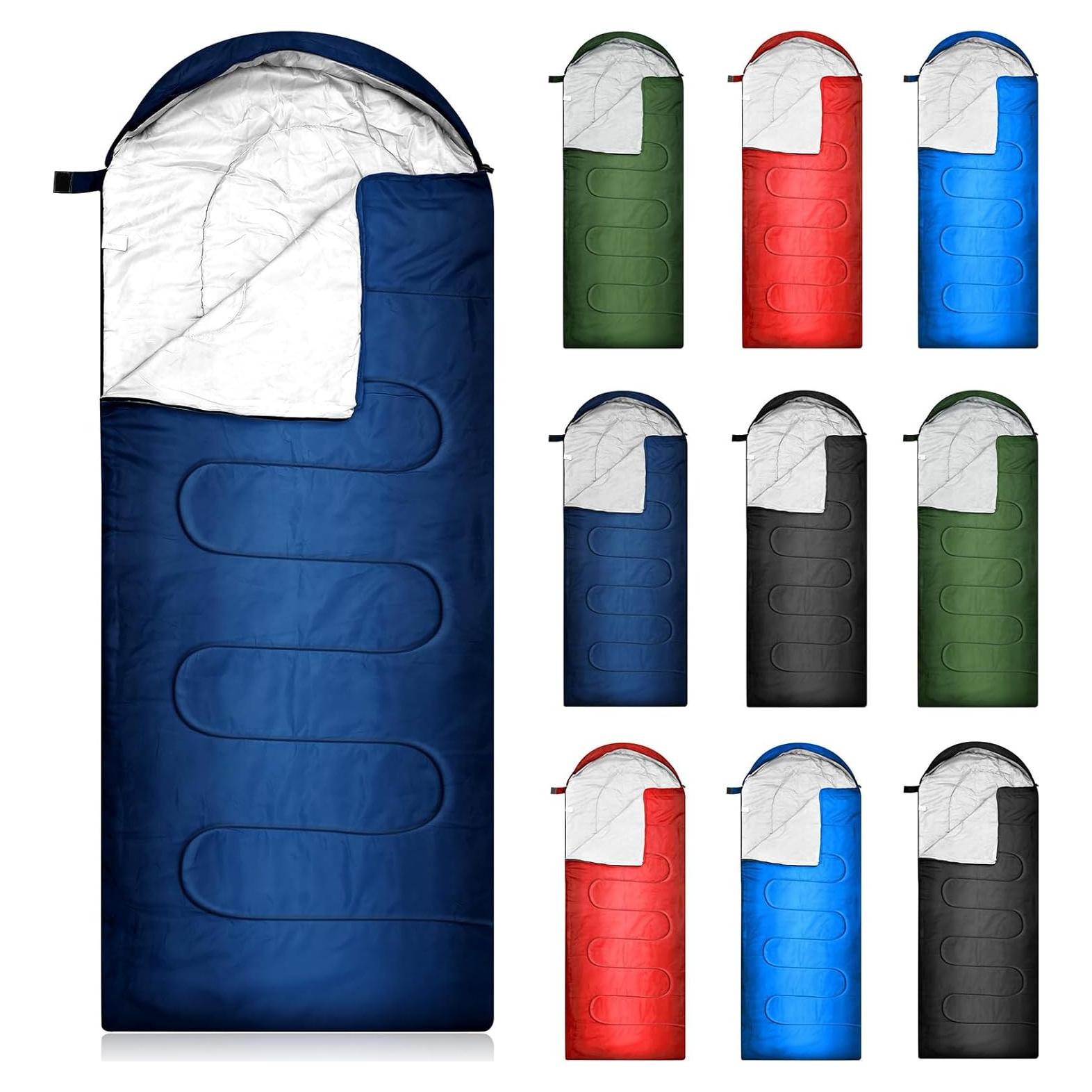 Sacos de Dormir Tranqun 10 Pcs Impermeables 4 Estaciones