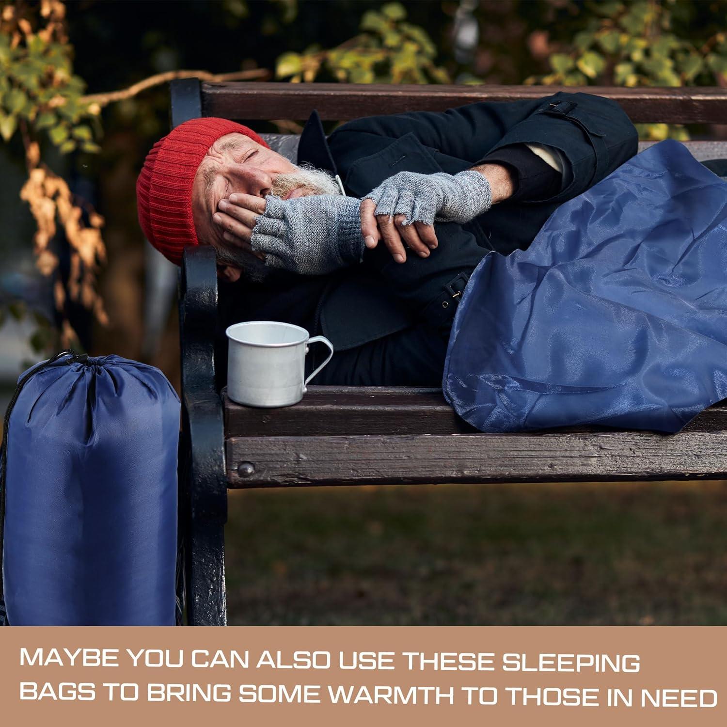 Sacos de Dormir Tranqun 10 Pcs Impermeables 4 Estaciones