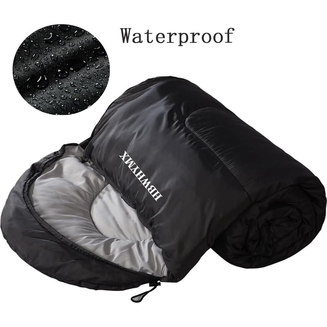 Saco de dormir HBWHYMX 218x80 cm impermeable 1 persona