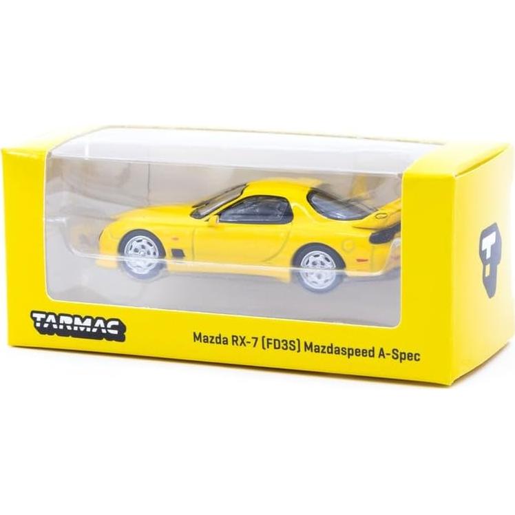 Mazda RX-7 FD3S Mazdaspeed A-Spec Amarillo 1:64 Tarmac Works