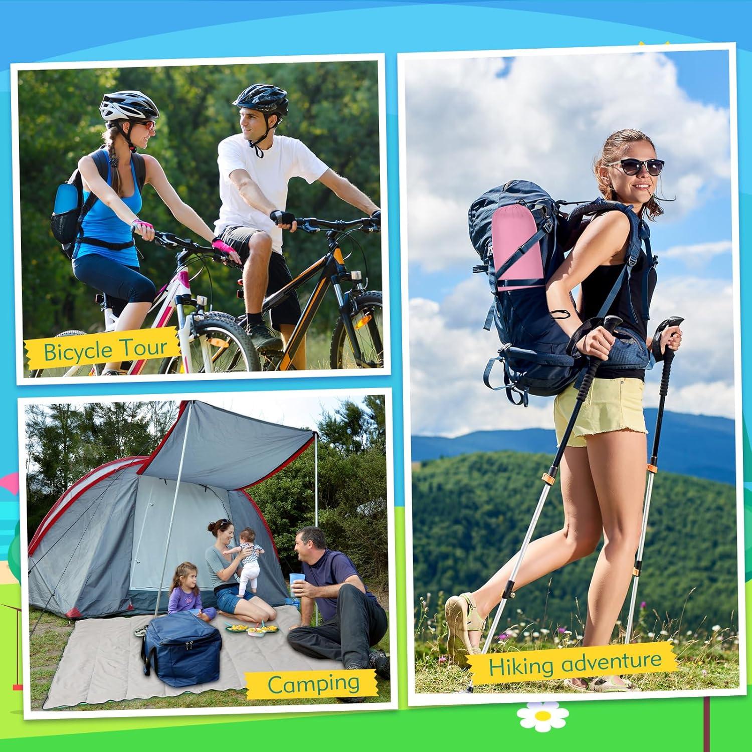 Sacos de Dormir Macarrie 3 Pcs 190x76 cm para Camping