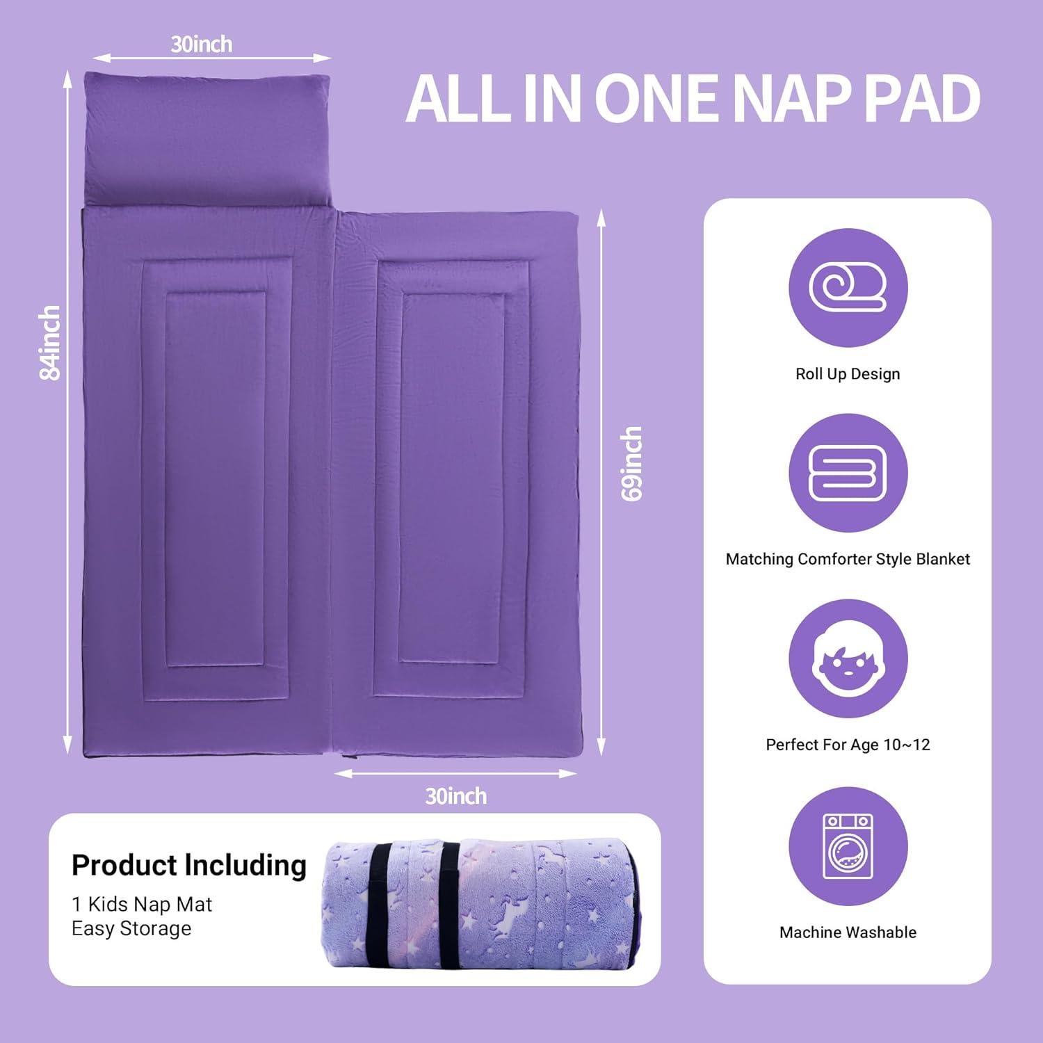 Saco de Dormir HOMBYS Brilla en la Oscuridad 213 cm para Niños