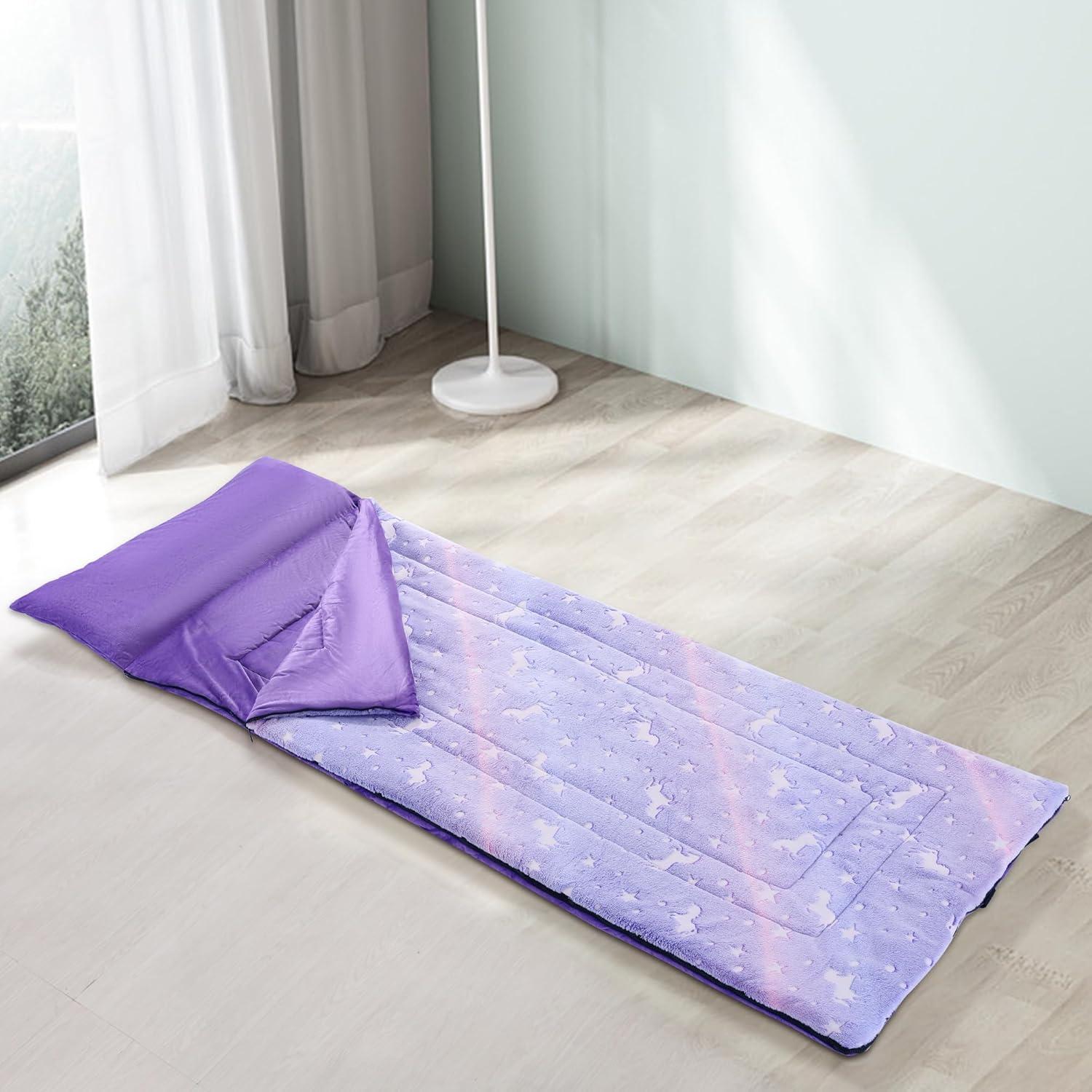 Saco de Dormir HOMBYS Brilla en la Oscuridad 213 cm para Niños