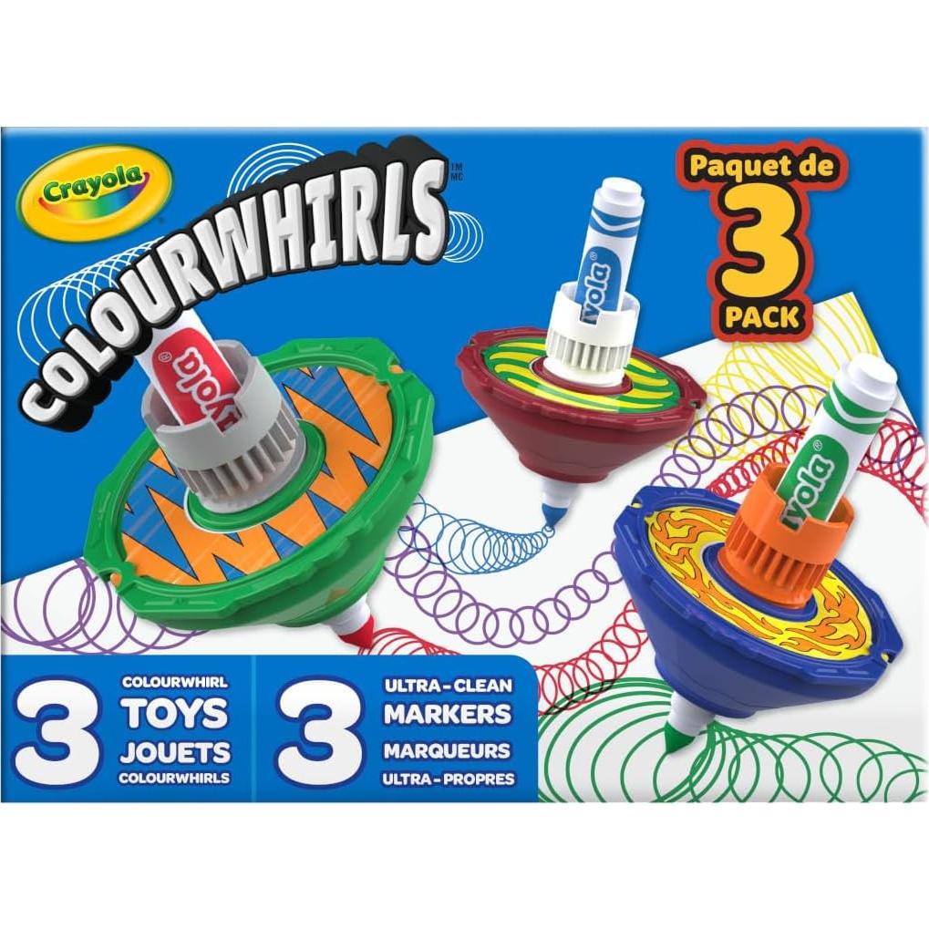 Crayola Colourwhirls 3 Piezas - Juguete de Arte Creativo