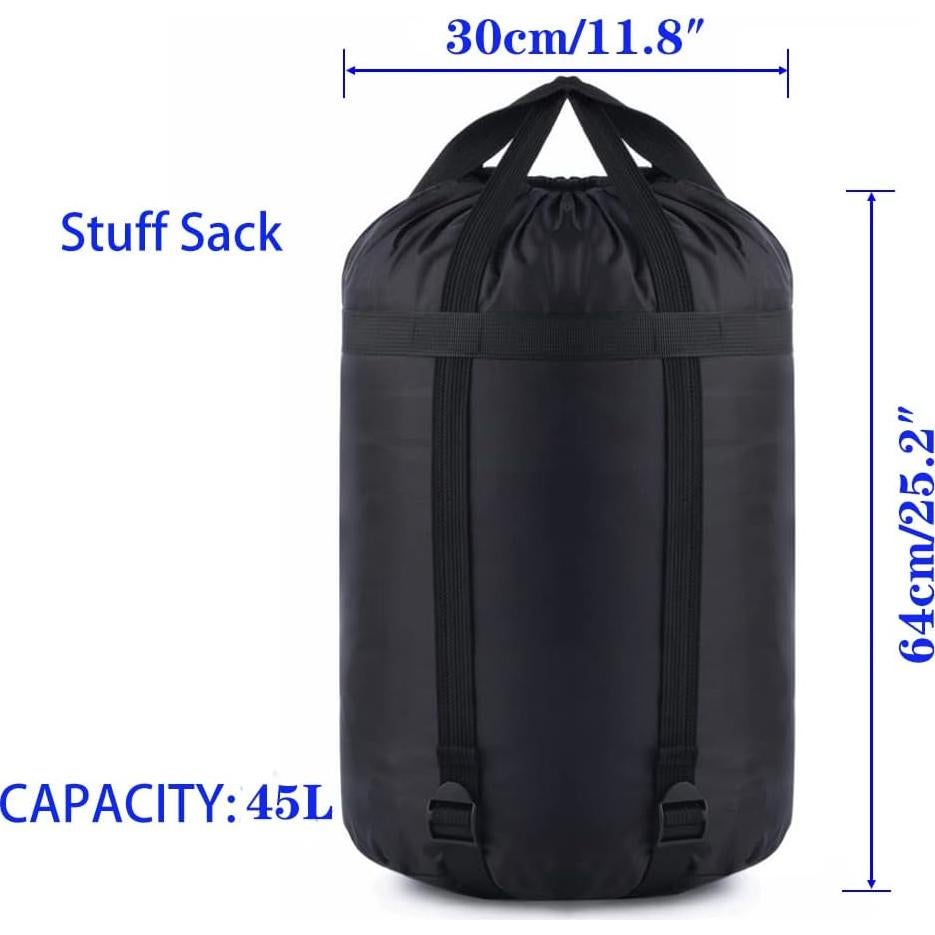 Bolsa de Compresión MOOCY 45L - 2 Pack Nylon para Saco de Dormir