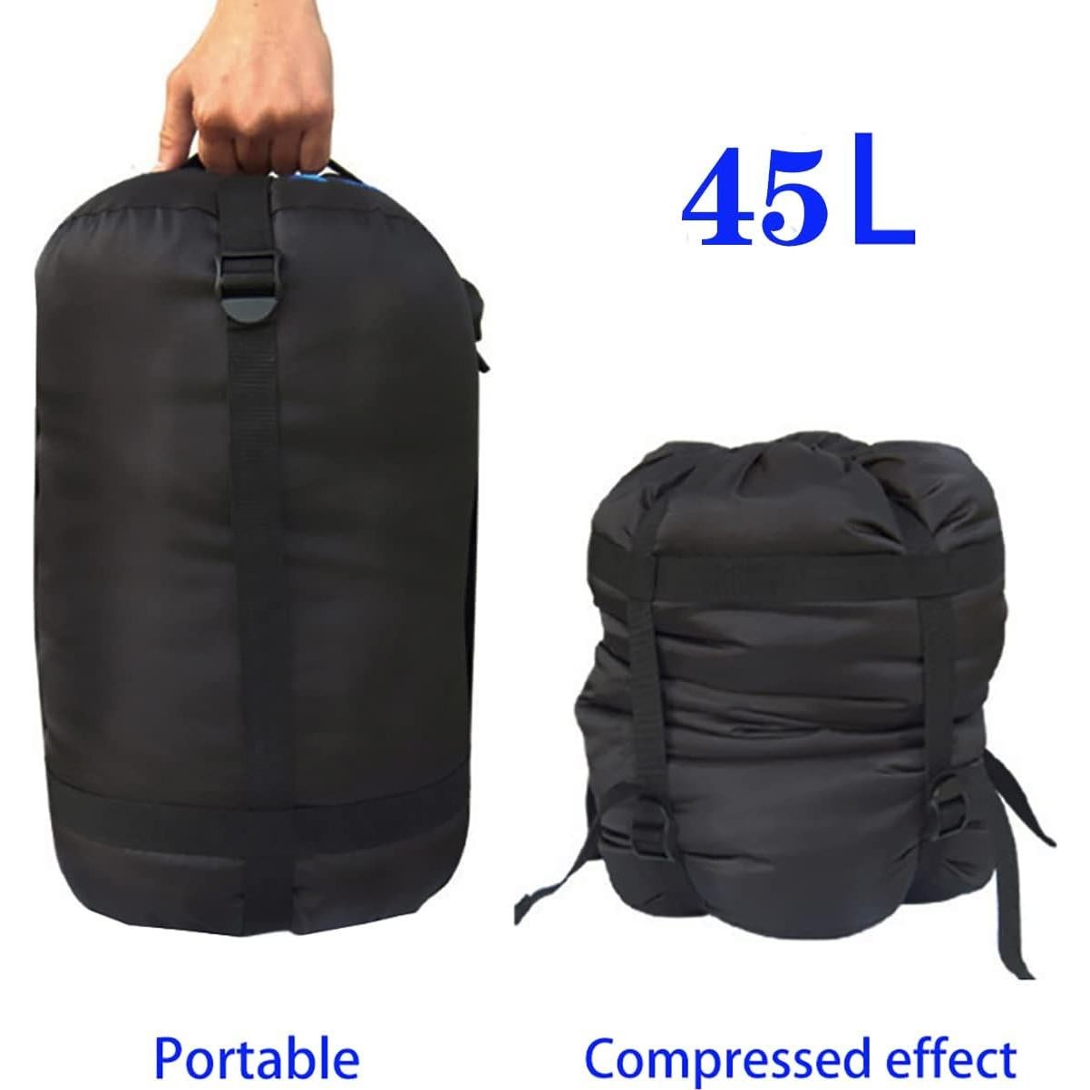 Bolsa de Compresión MOOCY 45L - 2 Pack Nylon para Saco de Dormir