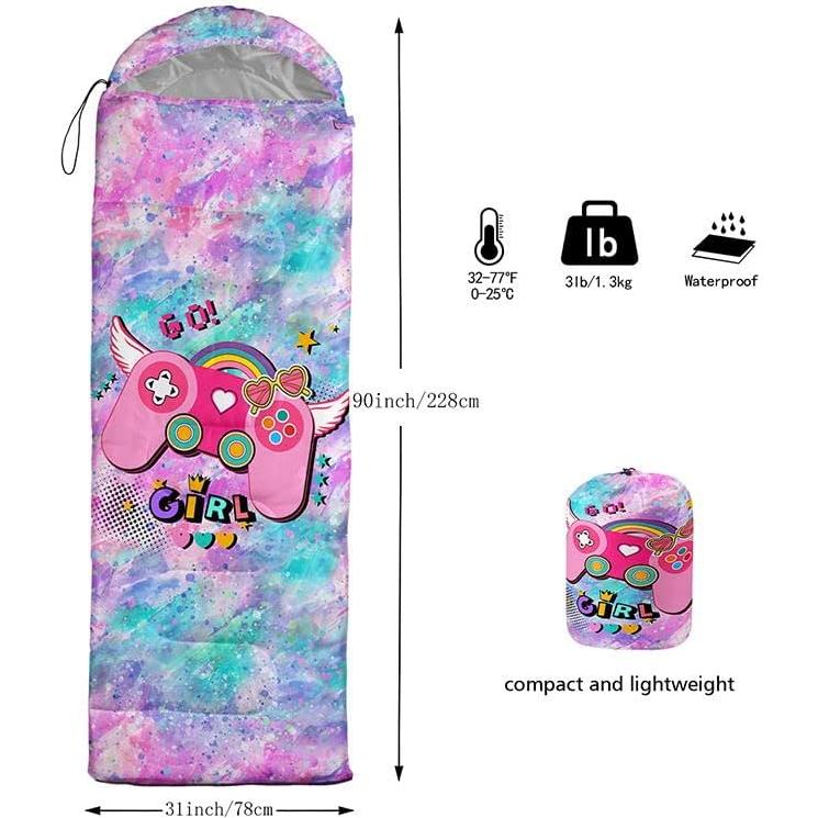 Saco de dormir Datura Home para niños - 230x80 cm, 3 estaciones