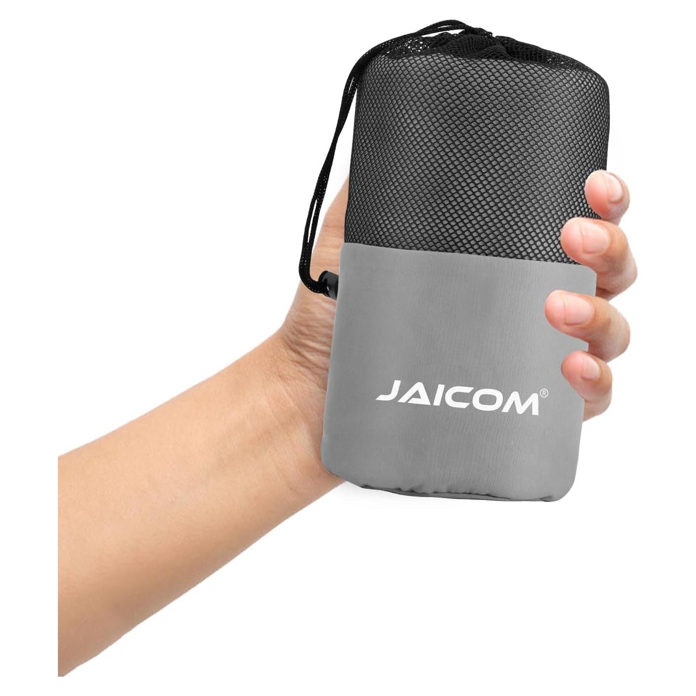 Forro de Saco de Dormir JAICOM 220x90 cm Poliéster Gris