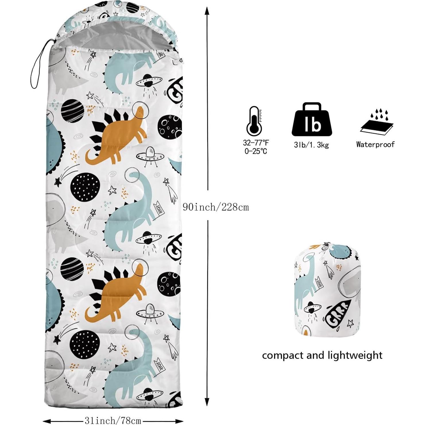 Saco de dormir Smell Sunshine para niños 230x80 cm - Ligero y cálido