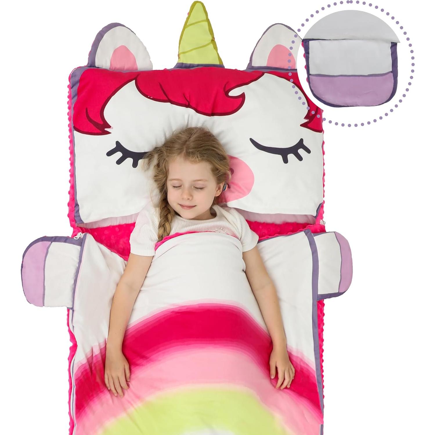 Saco de Dormir Wizland para Niños - Franela Suave 156.7x71.9cm