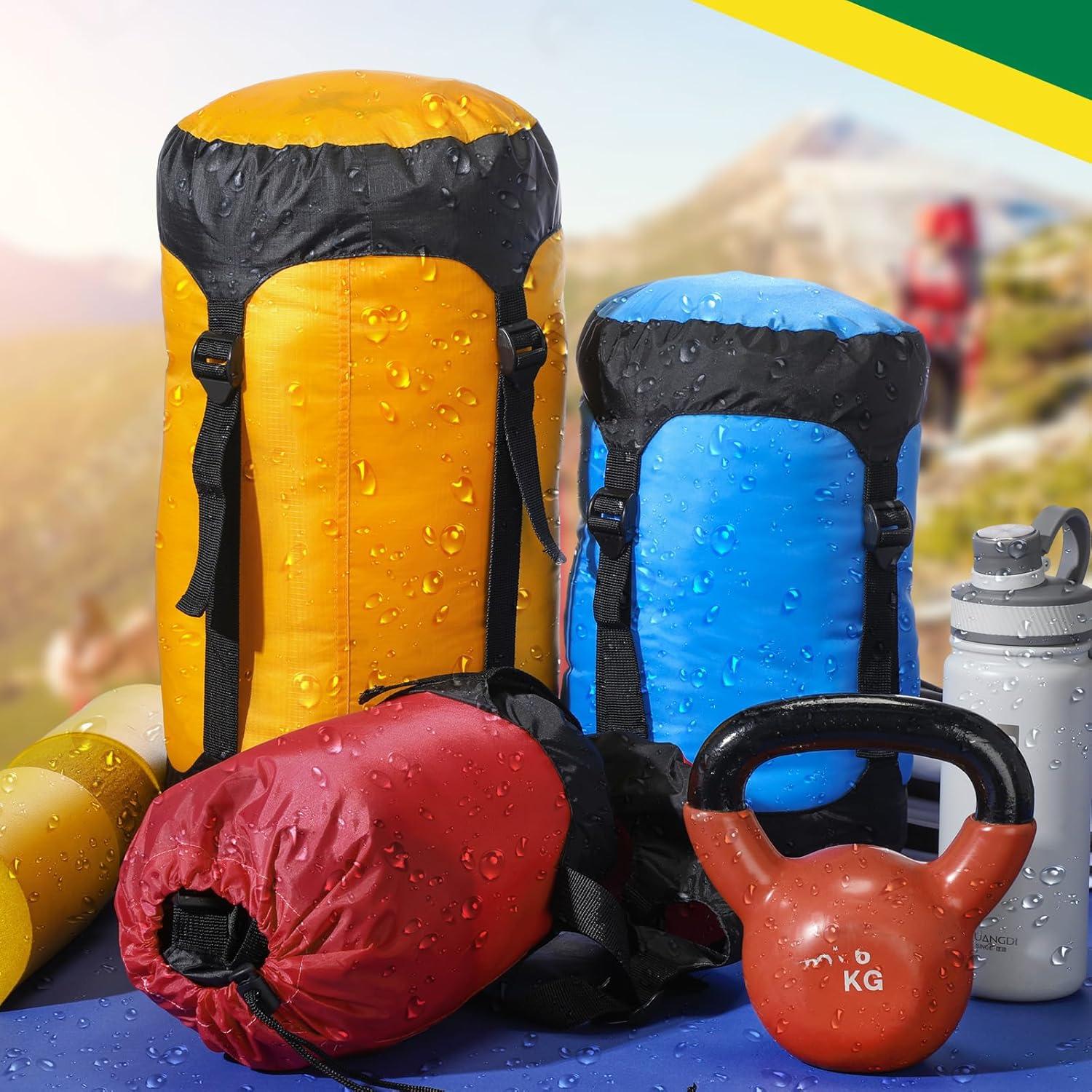 5 Sacos de Compresión Impermeables GliCraft 5L a 35L