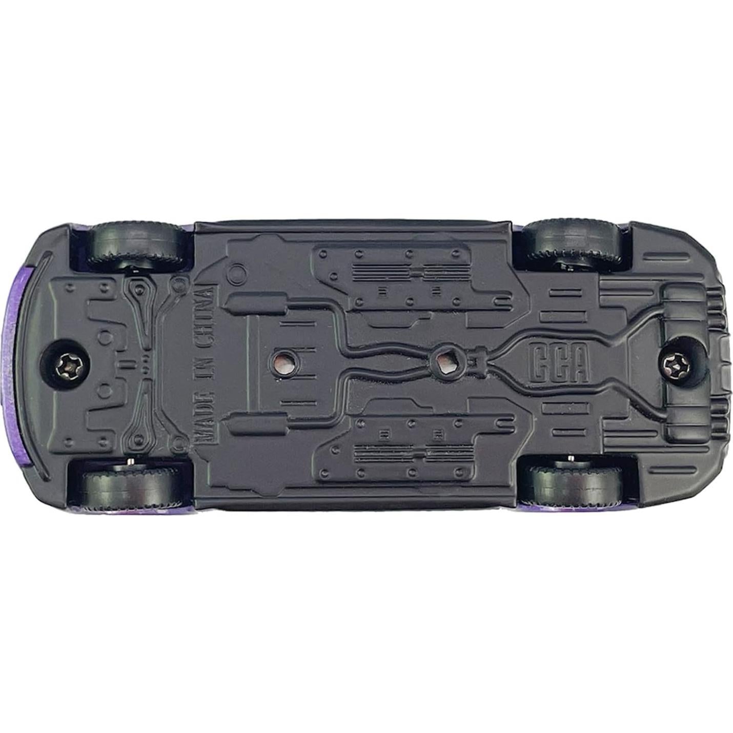 Coche de Juguete BMW M4 G82 2022 Escala 1:64 Morado